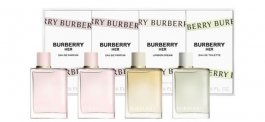 Burberry (L) Mini 2 x 5ml EDP Burberry + 5ml EDT Burberry Her + 5ml EDP Burberry Her London Dream