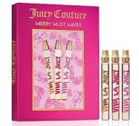 Juicy Couture Mini EDP 10ml Viva La Juicy Spray + EDP 10ml Gold Couture Spray + EDP 10ml Sucre Spray